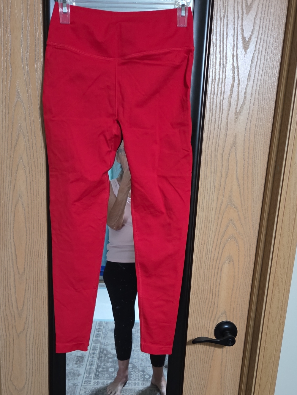 Fabletics Red High-Waist Active Leggings